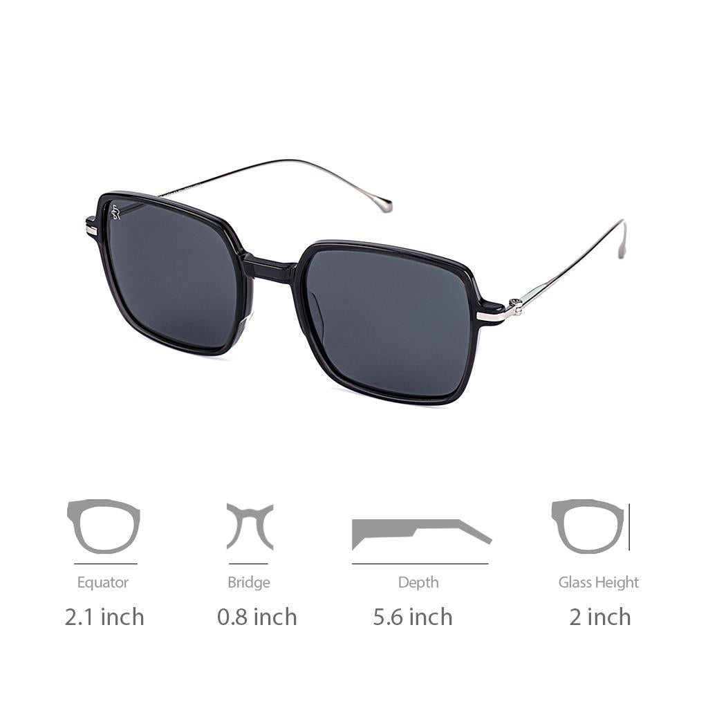 Freesbee Berkeley Asetat Unisex Güneş Gözlüğü