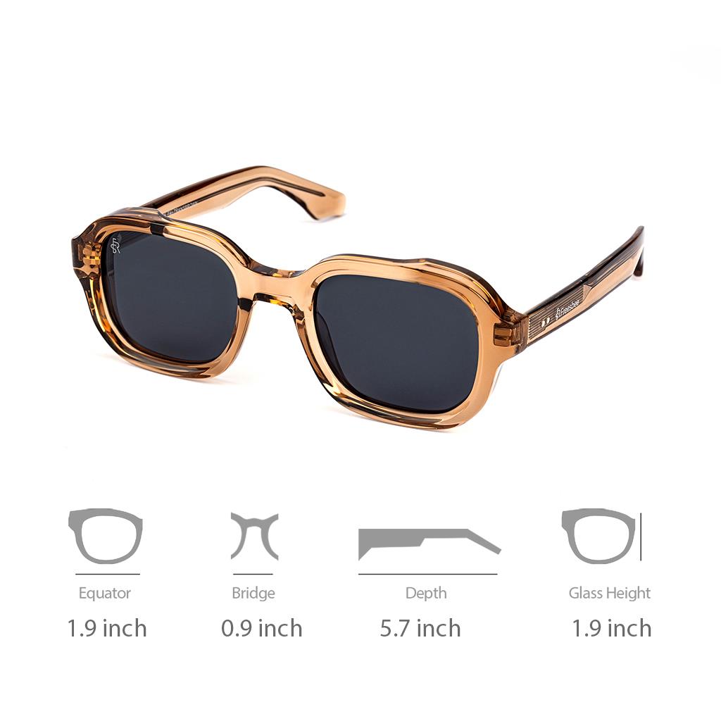 Freesbee Fairfax Asetat Unisex Güneş Gözlüğü